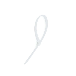 Opaski zaciskowe białe 250 x 7,6mm klik